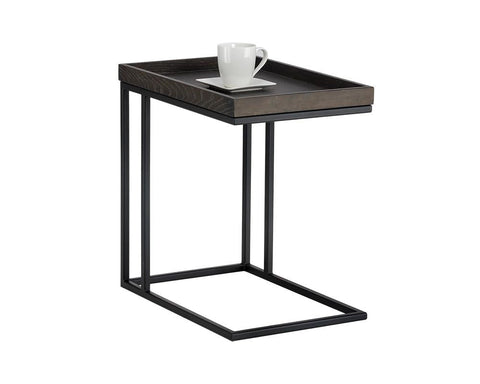 Sunpan Timeless Minimalist C Table Modern End Table