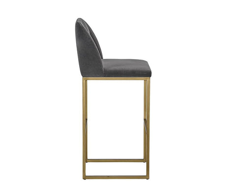 Timeless Minimalist Contemporary Upholstered Bar Stool