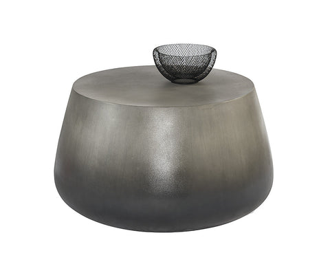 Sunpan Aries Ombre Modern Drum Coffee Table
