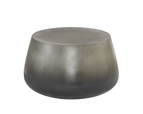 Sunpan Aries Ombre Modern Drum Coffee Table