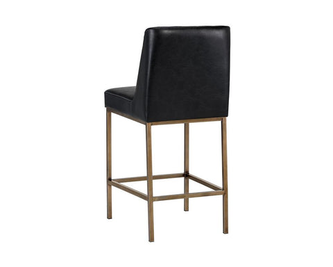 Timeless Minimalist Parsons Upholstered Counter Stool