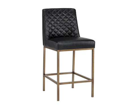 Timeless Minimalist Parsons Upholstered Counter Stool