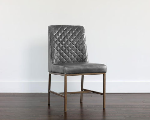 Timeless Minimalist Parsons Quilted Upholstered Dining Side Chair