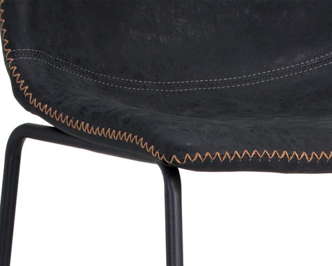 Timeless Minimalist Mid Century Parsons Upholstered Bar Stool