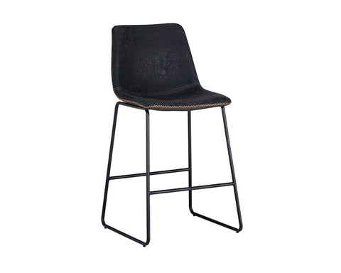 Timeless Minimalist Parsons Upholstered Counter Stool