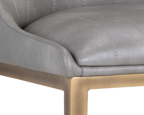 Parsons Industrial Creative Upholstered Dining Side Chair