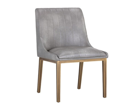 Parsons Industrial Creative Upholstered Dining Side Chair