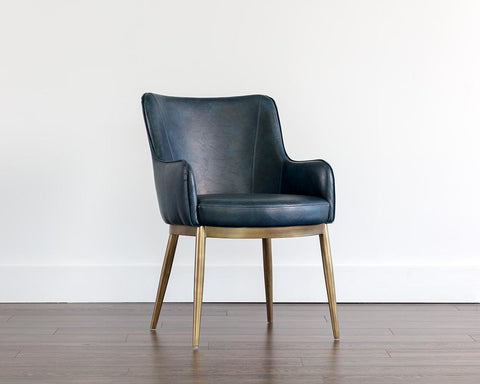 Timeless Minimalist Mid Century Barrel Armchair