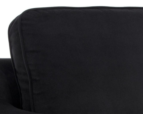 Timeless Minimalist Cantilever Chair with Piping Contemporary Armchair