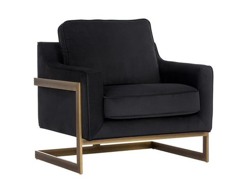 Timeless Minimalist Cantilever Chair with Piping Contemporary Armchair