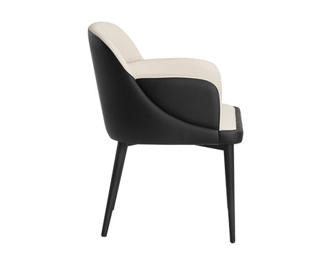 Dillon Timeless Minimalist Contemporary Dining Armchair