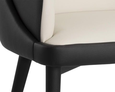 Dillon Timeless Minimalist Contemporary Dining Armchair