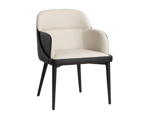Dillon Timeless Minimalist Contemporary Dining Armchair