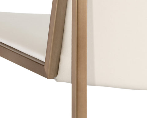 Timeless Minimalist Cantilever Dining Side Chair