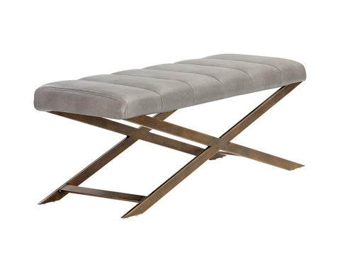 Timeless Minimalist Modern Upholstered Accent Bench
