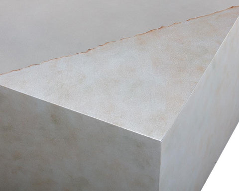 Sunpan Industrial Creative Square Drum Coffee Table