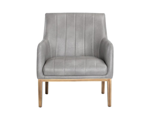 Industrial Creative Mid Century Parsons Upholstered Lounge Chair