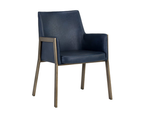 Timeless Minimalist Parsons Upholstered Dining Armchair