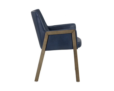 Timeless Minimalist Parsons Upholstered Dining Armchair