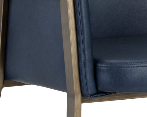 Timeless Minimalist Parsons Upholstered Dining Armchair