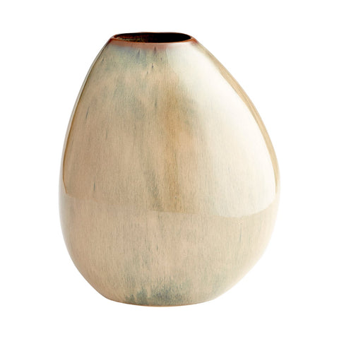 Decorating Essentials Organic Glossy Ceramic Table Vase