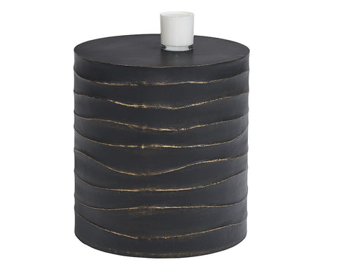 Corey Modern Drum Accent Table Space Saving Center Table