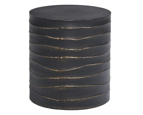 Corey Modern Drum Accent Table Space Saving Center Table