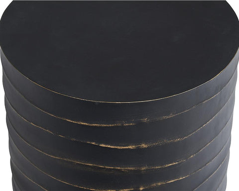 Corey Modern Drum Accent Table Space Saving Center Table