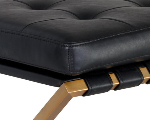 Timeless Minimalist Contemporary Upholstered Lounge Bench