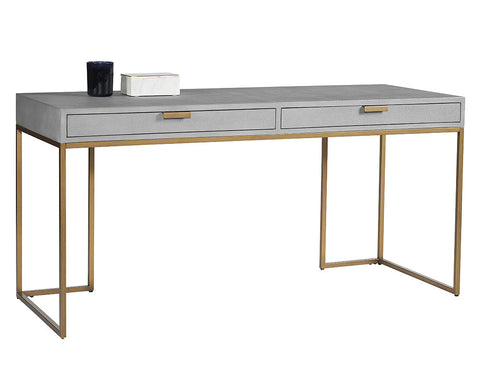 Sunpan Jiro Timeless Minimalist Contemporary Writing Desk
