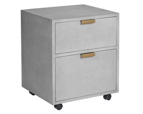 Jiro Contemporary File Cabinet with Pull Handles