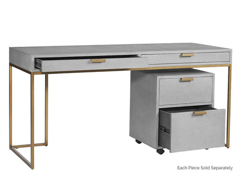 Jiro Contemporary File Cabinet with Pull Handles