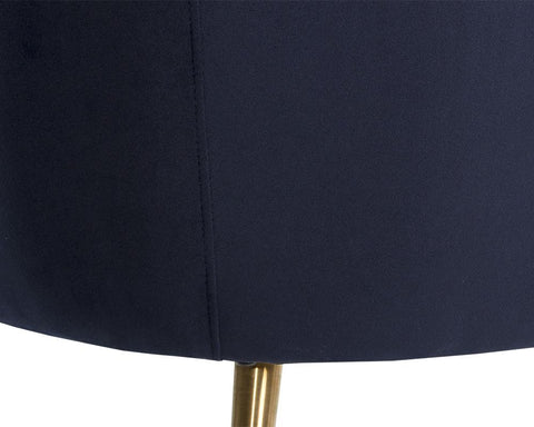 Timeless Minimalist Modern Upholstered Barrel Lounge Chair