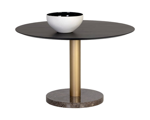 Sunpan Tulip Contemporary Round Dining Table - 48 W