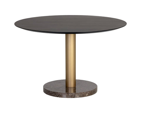 Sunpan Tulip Contemporary Round Dining Table - 48 W