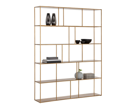 Eiffel Modern Etagere Bookcase