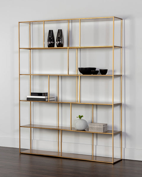 Eiffel Modern Etagere Bookcase