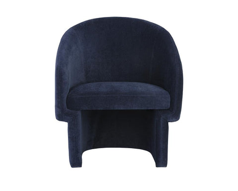 Timeless Minimalist Modern Barrel Upholstered Lounge Chair