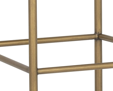 Timeless Minimalist Mid Century Upholstered Counter Stool