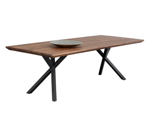 Sunpan Lark Modern Timeless Minimalist Dining Table