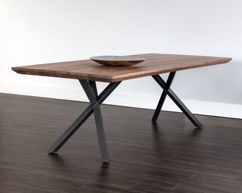 Sunpan Lark Modern Timeless Minimalist Dining Table