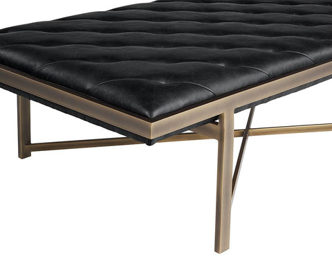 Timeless Minimalist Tufted Lounge Bench for Contemporary Spaces