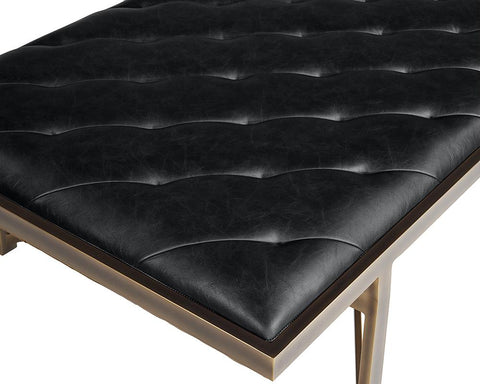 Timeless Minimalist Tufted Lounge Bench for Contemporary Spaces