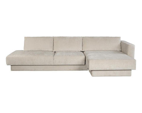 Tecoma Contemporary Right Oriented Chaise Sectional Sofa