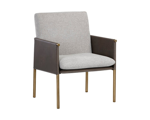 Belfast Timeless Minimalist Modern Parsons Upholstered Lounge Chair