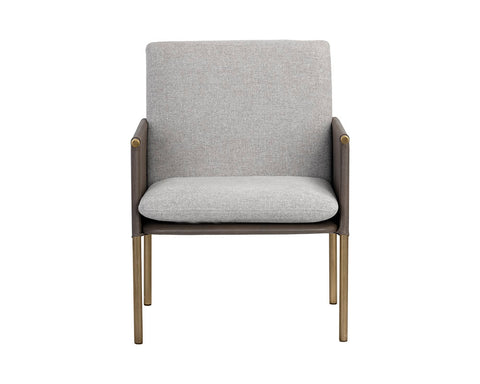 Belfast Timeless Minimalist Modern Parsons Upholstered Lounge Chair