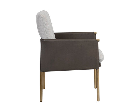 Belfast Timeless Minimalist Modern Parsons Upholstered Lounge Chair
