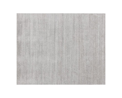 Sunpan Scandinavian Neutrals Handmade Area Rug in Light Gray - Rectangle - 8 x 10