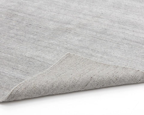 Sunpan Scandinavian Neutrals Handmade Area Rug in Light Gray - Rectangle - 8 x 10