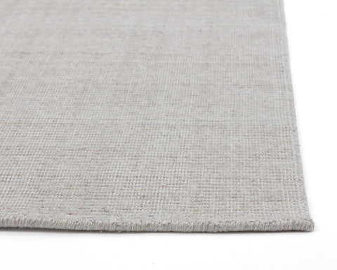 Sunpan Minimalist Neutrals Handmade Wool Area Rug in Ivory - Rectangle - 9' x 12'